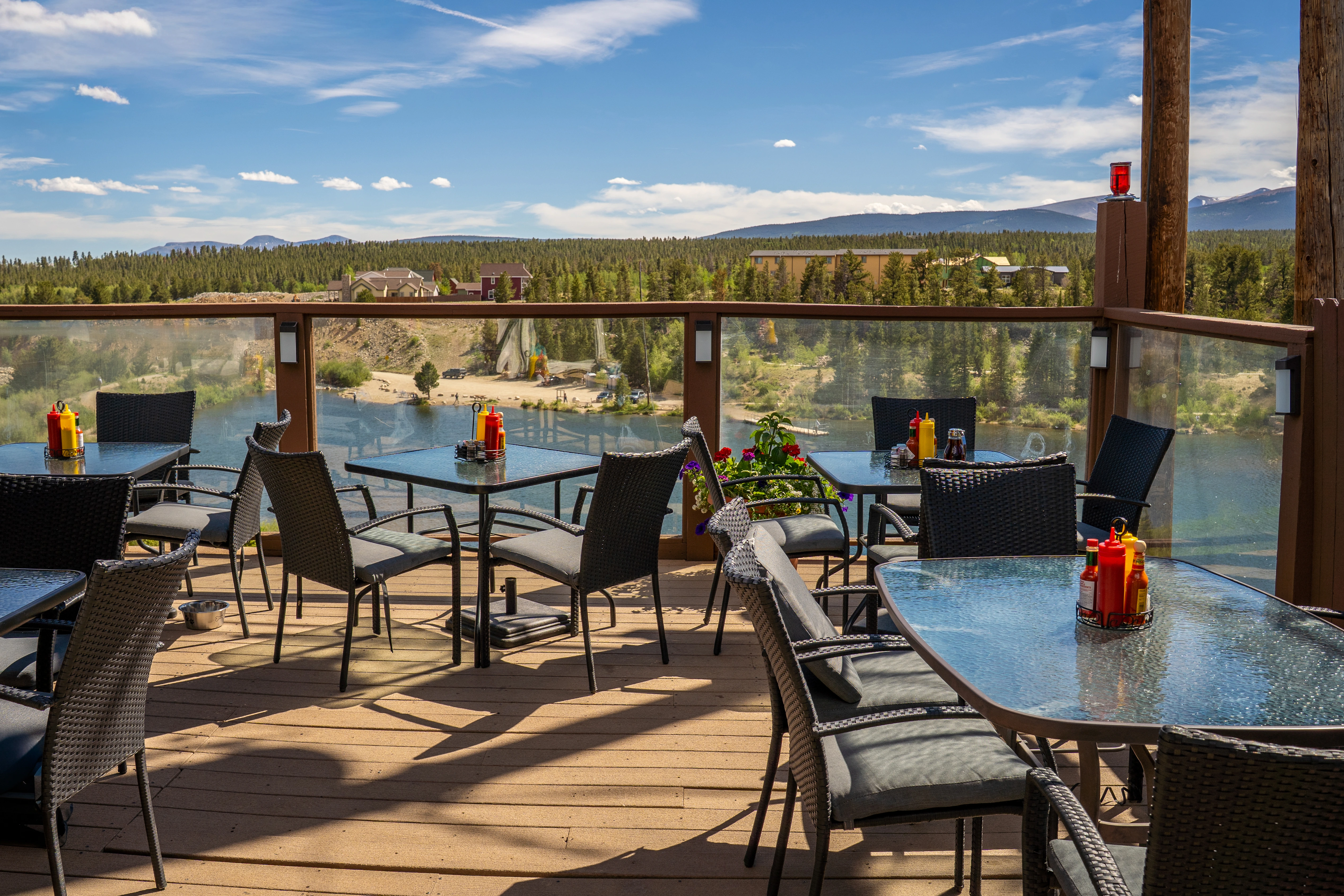 Outdoor seating